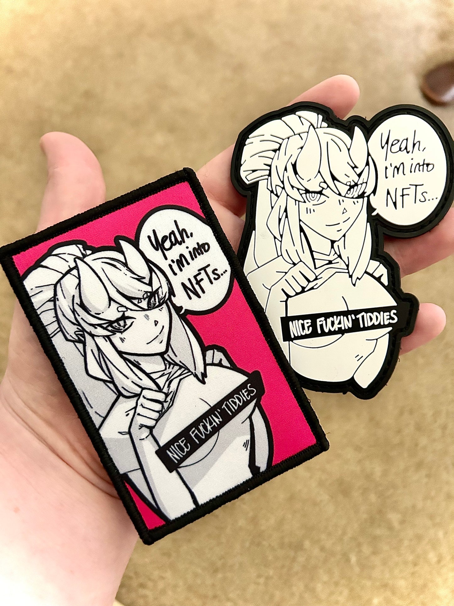 “NFT” PVC Patch