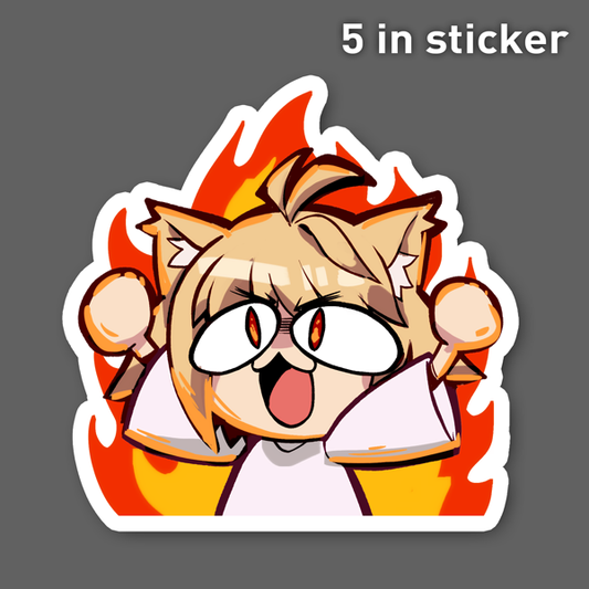 Neco Arc Hell Sticker