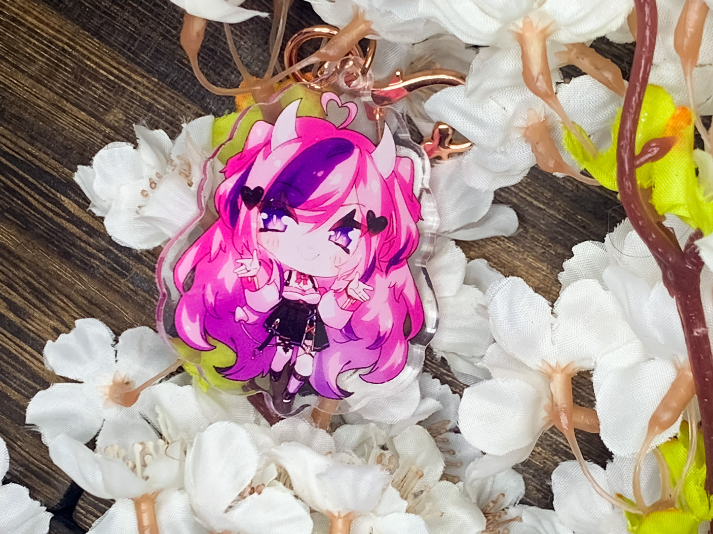Ironmouse Acrylic Charms