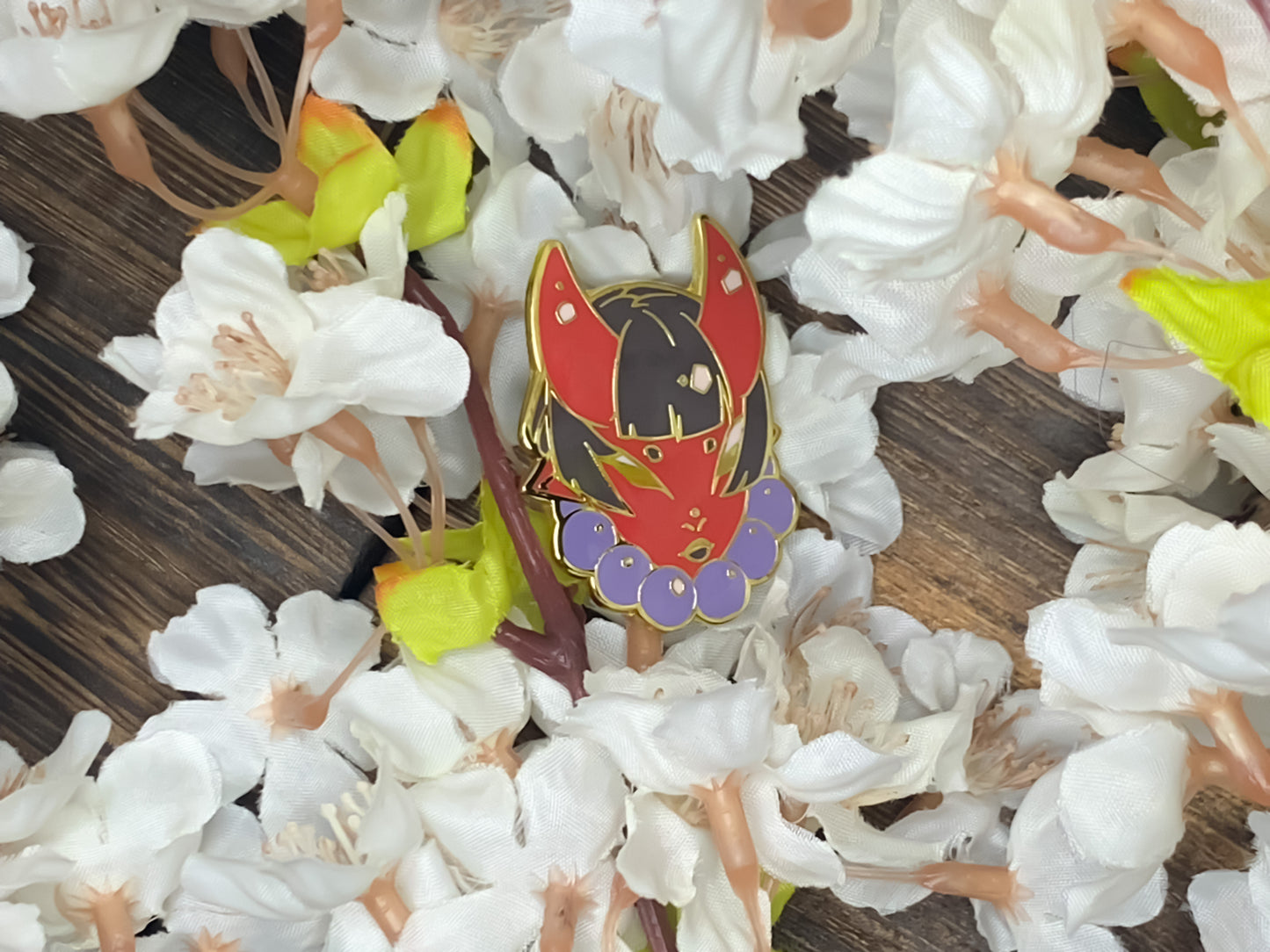 Oni Enamel Pins