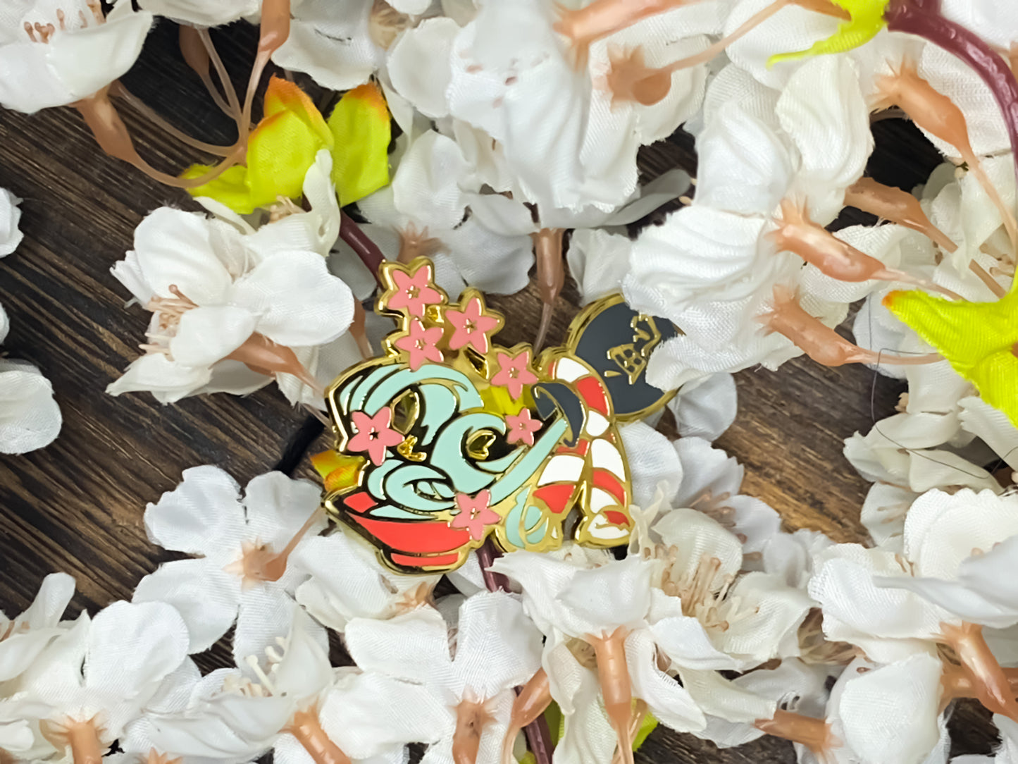 Oni Enamel Pins