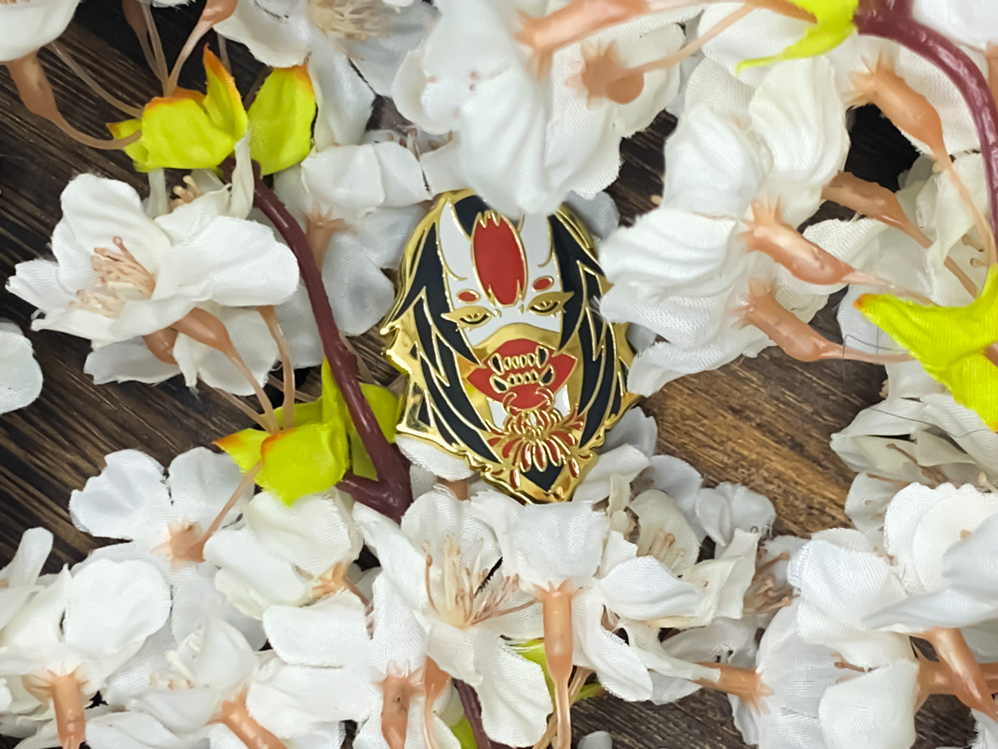 Oni Enamel Pins