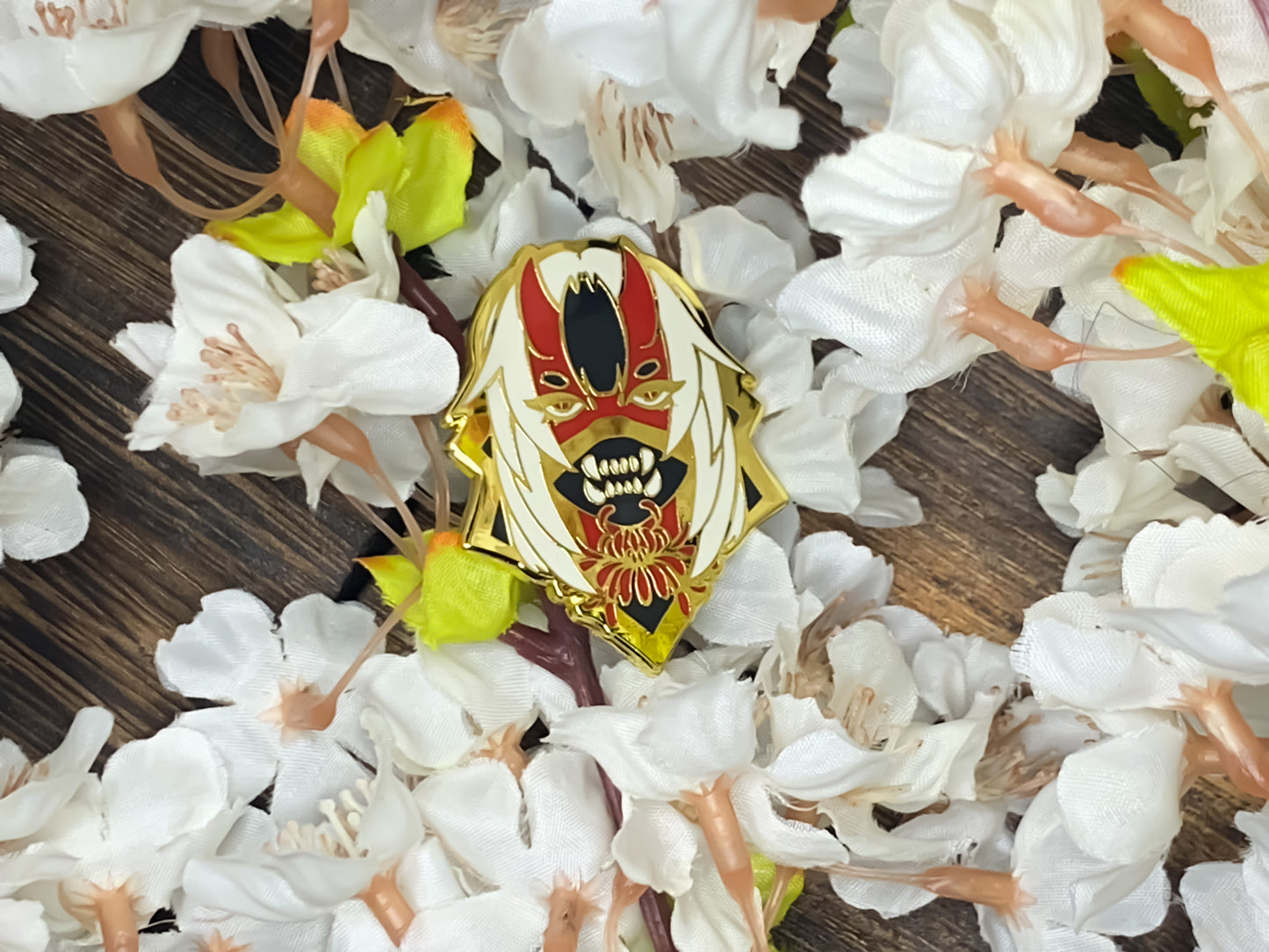 Oni Enamel Pins