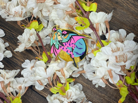 Morrigan Glow in the Dark Pin