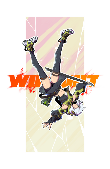 Wipeout - Anby (ZZZ) - 11x17 Print