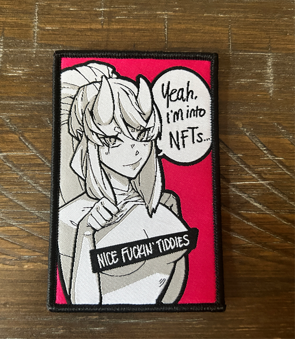 “NFT” Embroidered Patch V 2.0