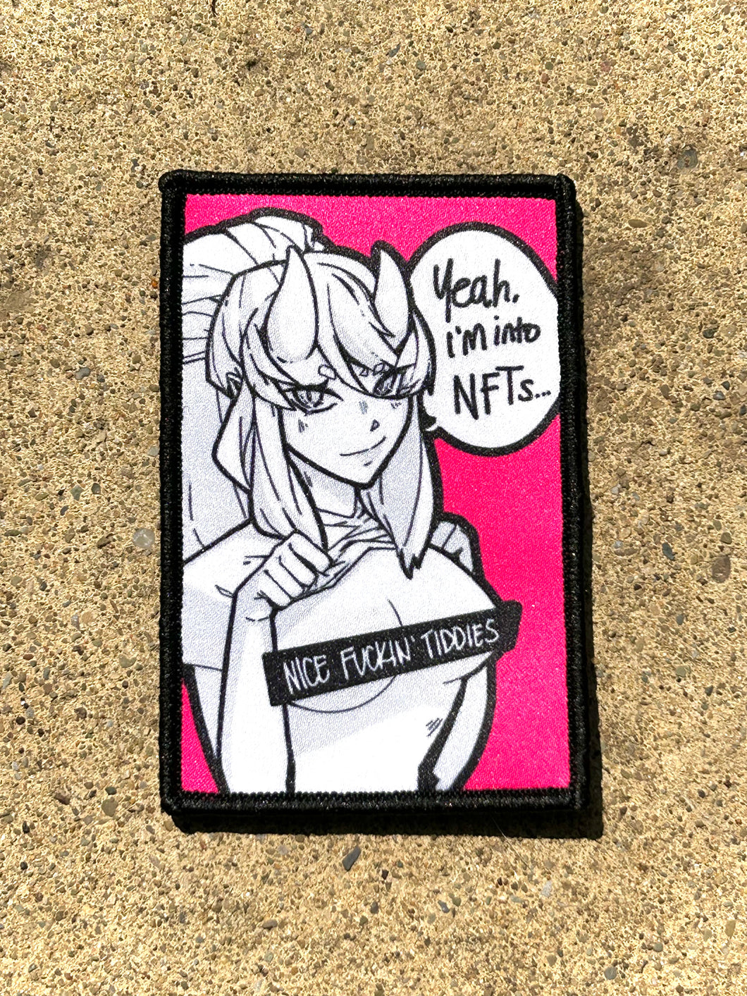 “NFT” Embroidered Patch