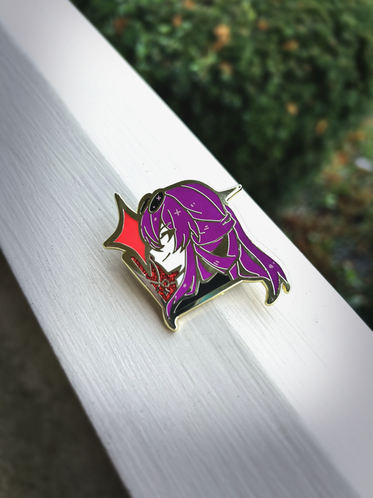 Kafka Glow in the Dark Pin