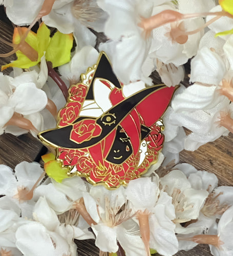 Rose Witch Pin
