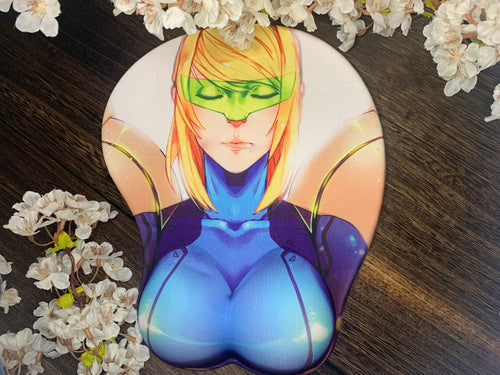 Samus Aran - 3D Mousepad