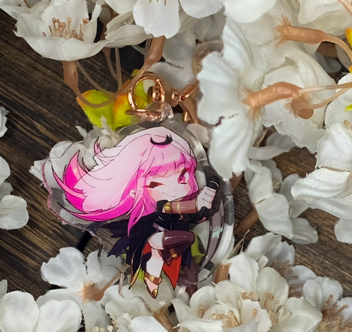 Mori Calliope Acrylic Charms