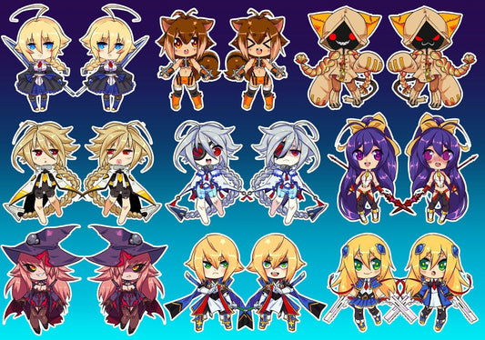 BlazBlue Acrylic Charms