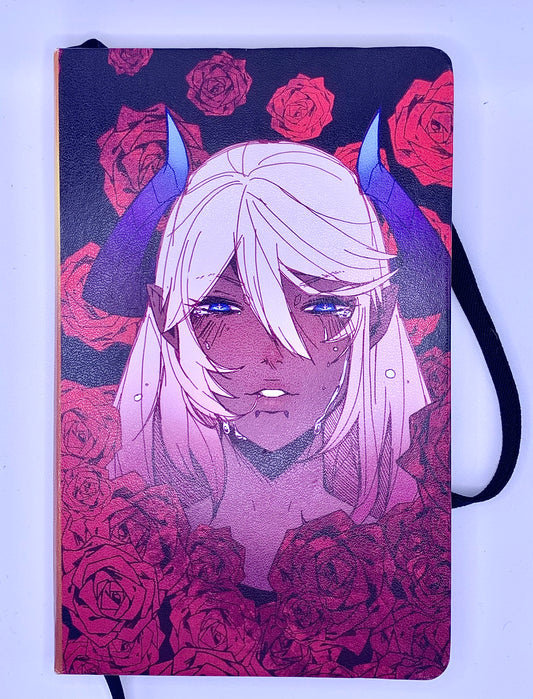 Rose Garden - Faux Leather A5 Notebook